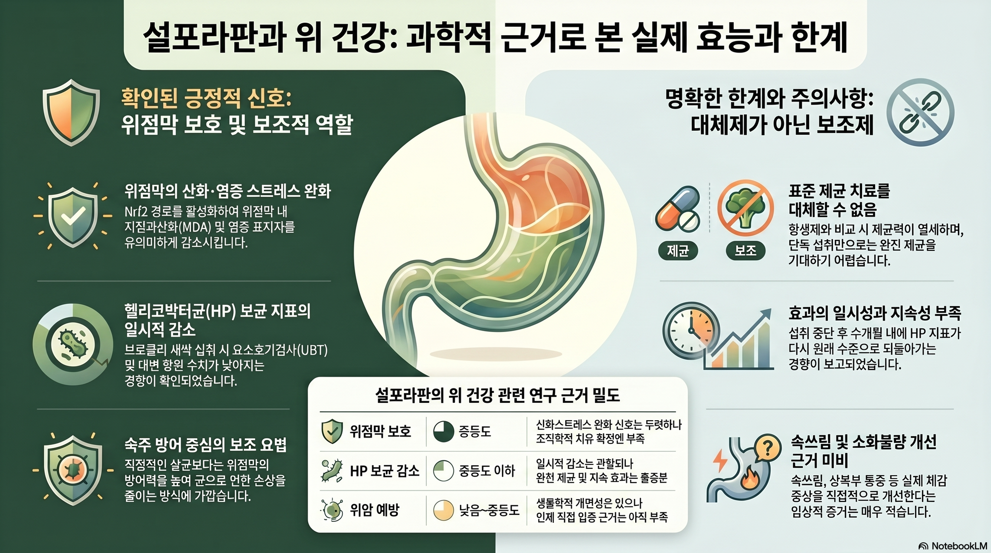 위 건강 설포라판 연구 대표 이미지